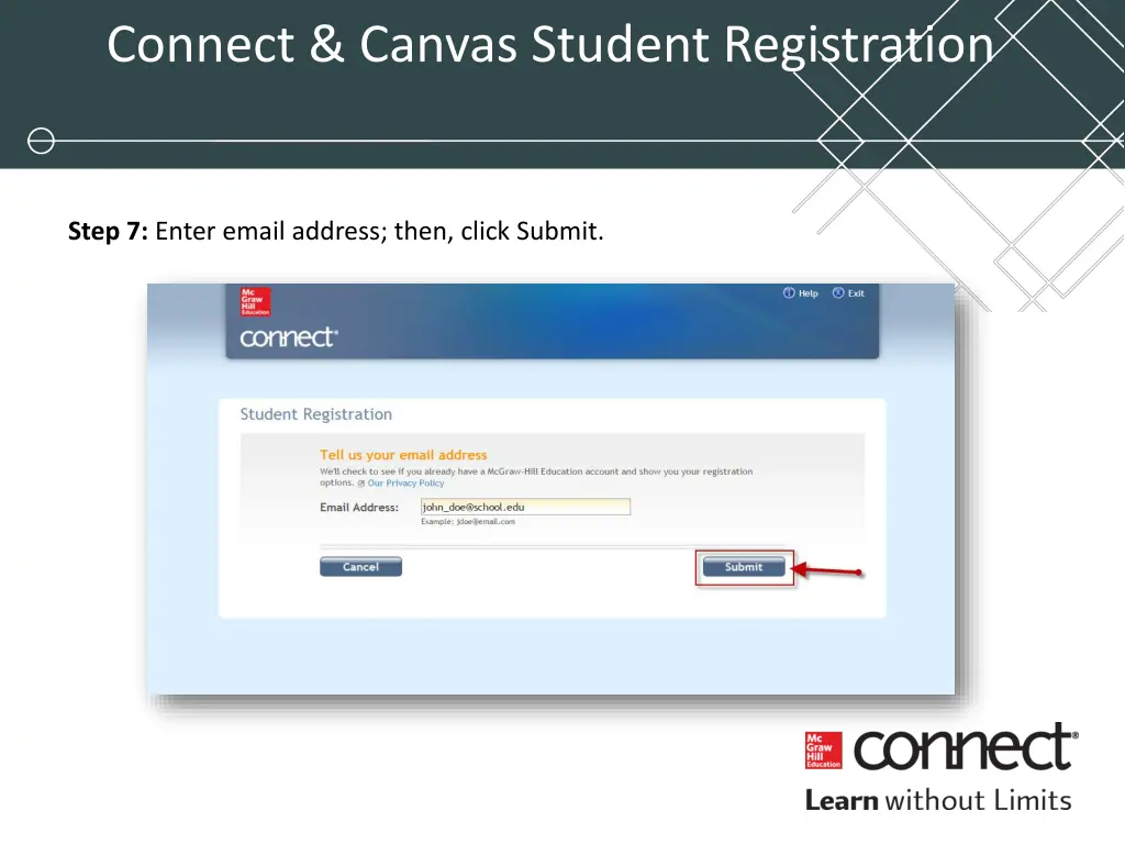 connect canvas student registration 7