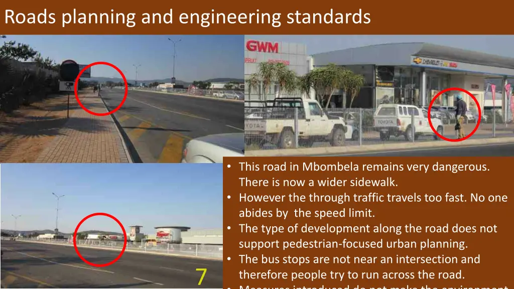 roads planning and engineering standards