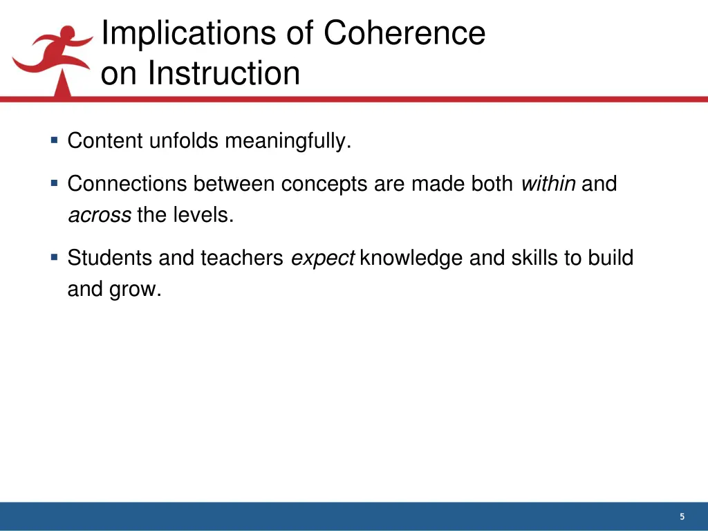 implications of coherence on instruction