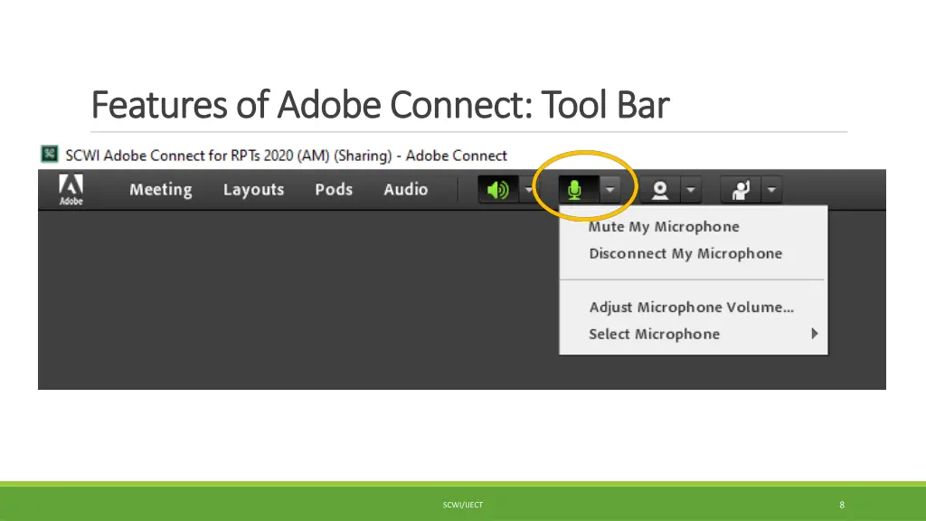 features of adobe connect tool bar features 4