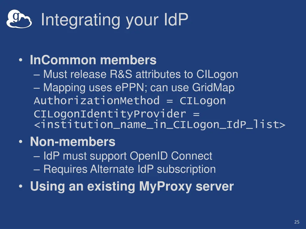 integrating your idp