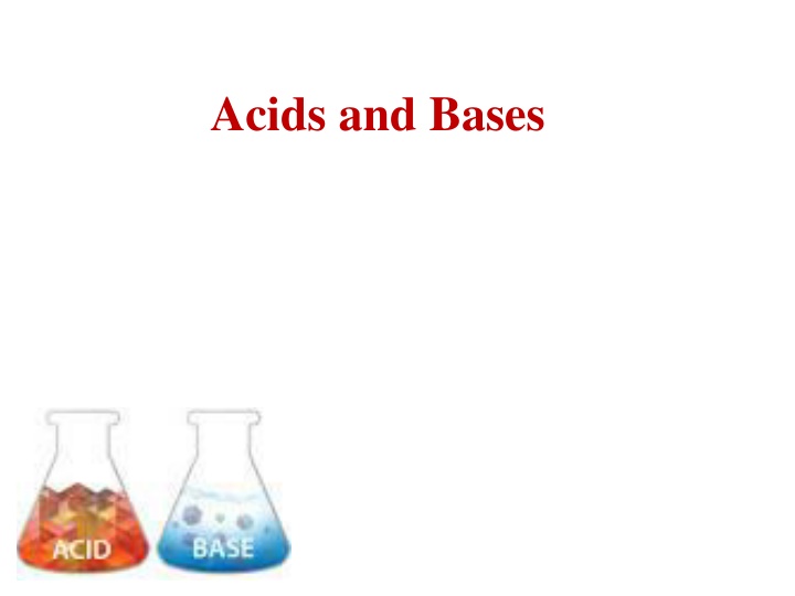 acids and bases