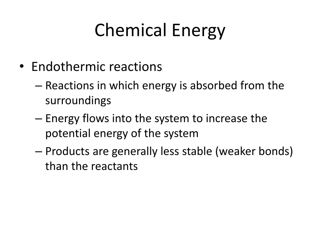 chemical energy 1