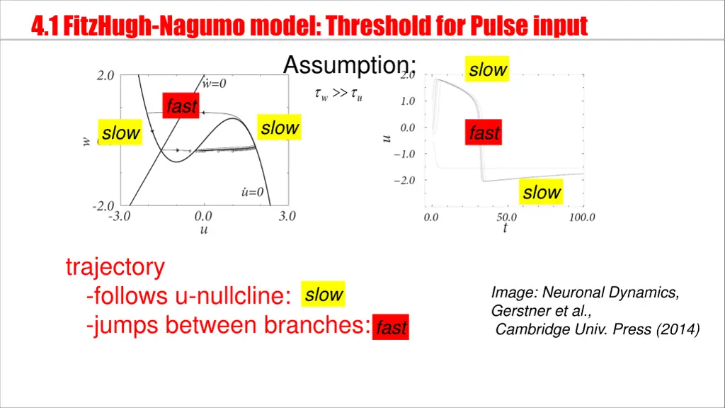 4 1 fitzhugh nagumomodel threshold for pulse 1