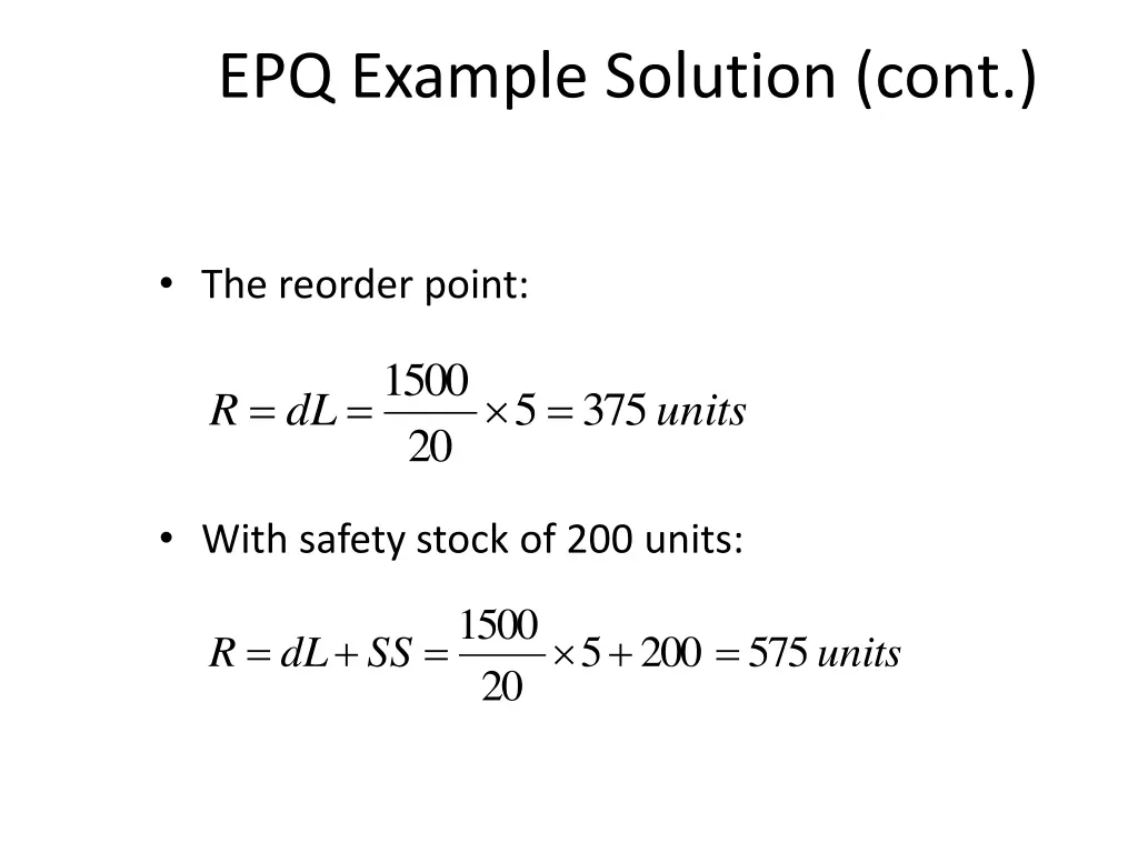 epq example solution cont