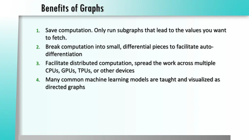 benefits of graphs