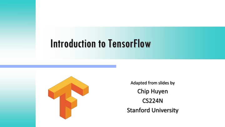 introduction to tensorflow