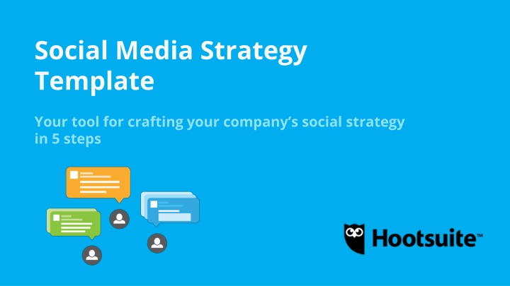 social media strategy template