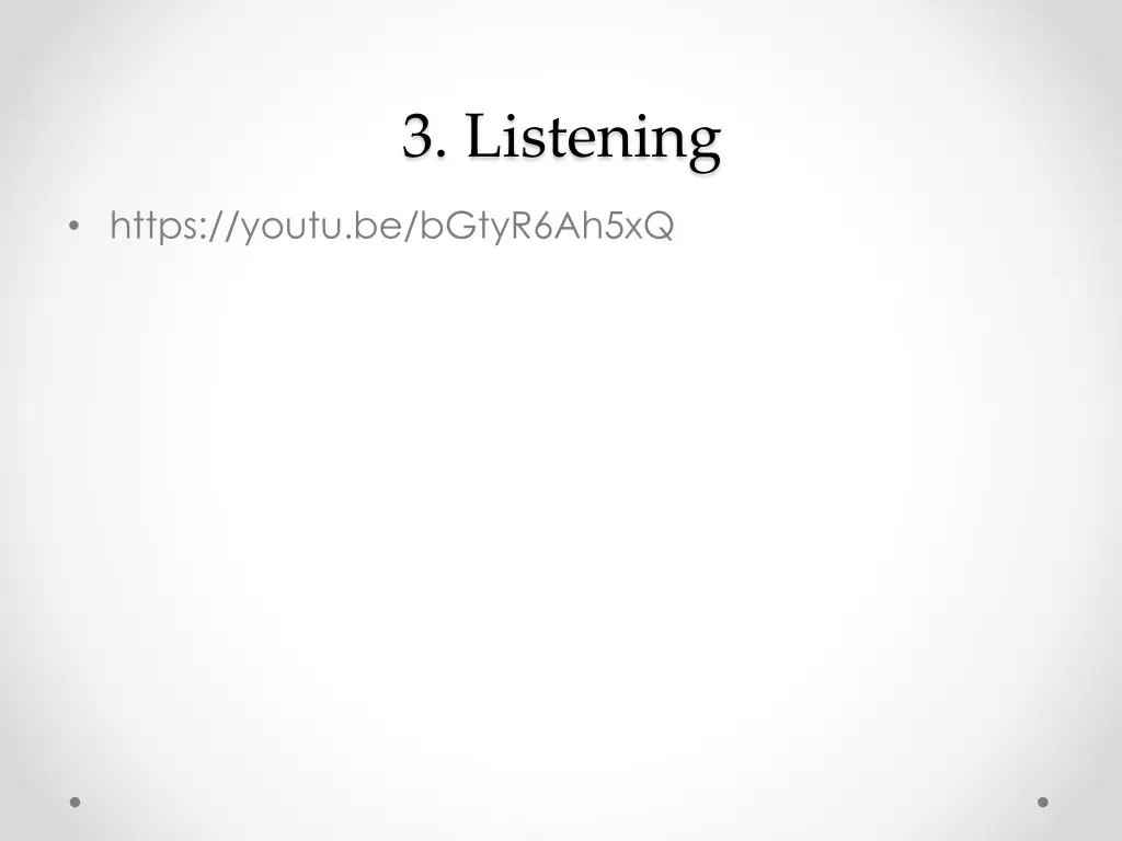 3 listening