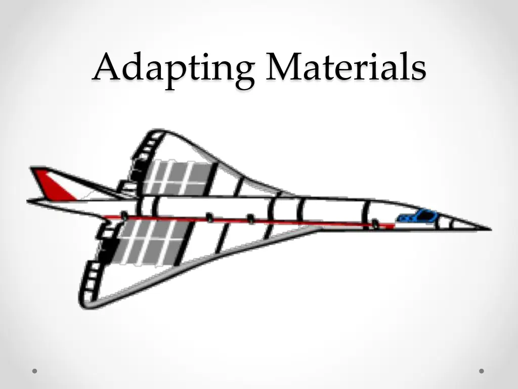 adapting materials