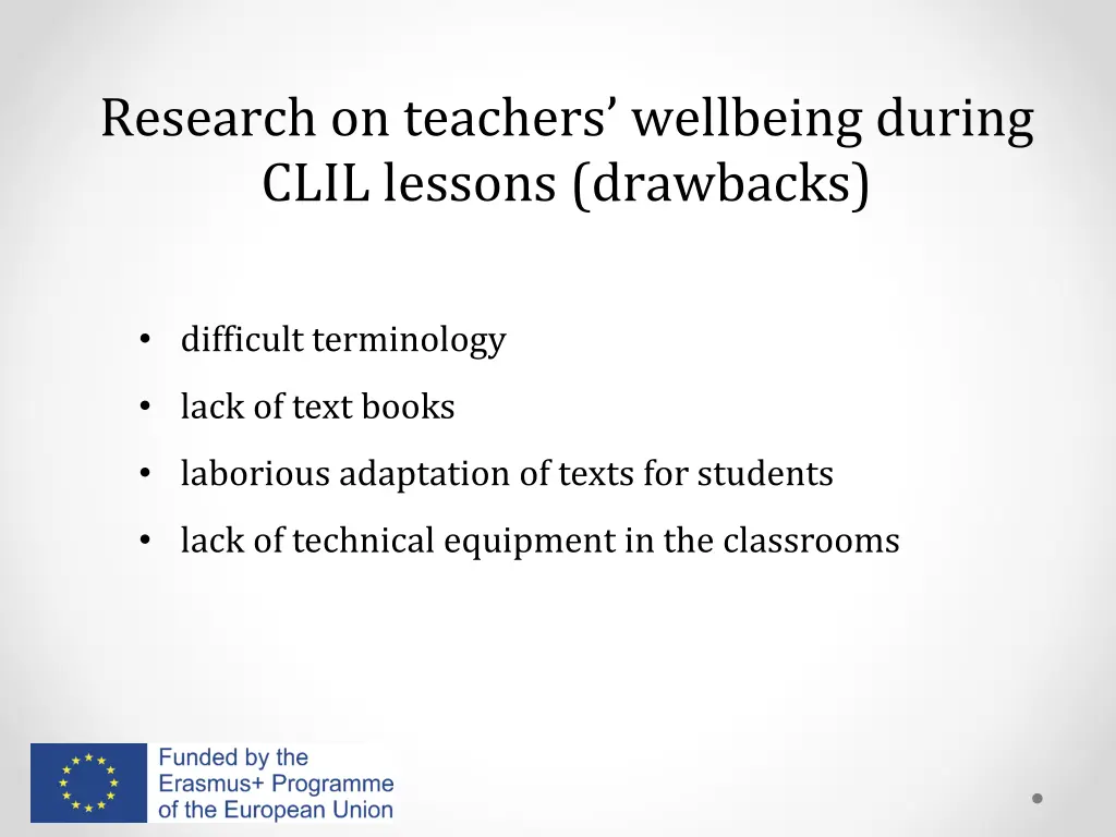 research on teachers wellbeing during clil 1