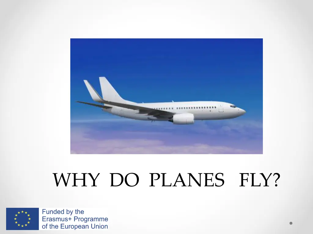 why do planes fly