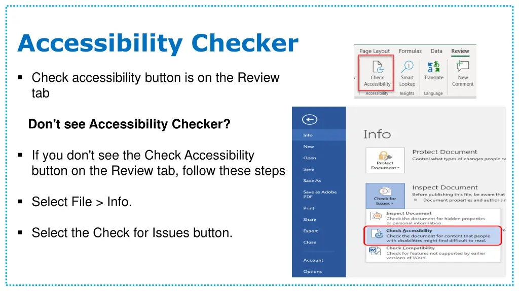 accessibility checker