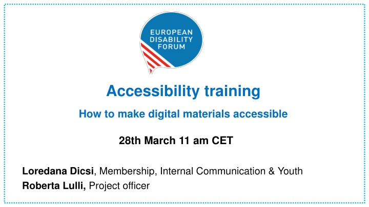 accessibility training