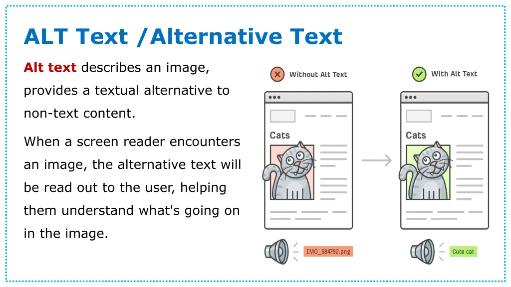 alt text alternative text