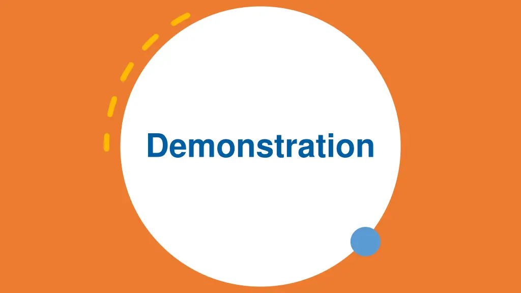 demonstration