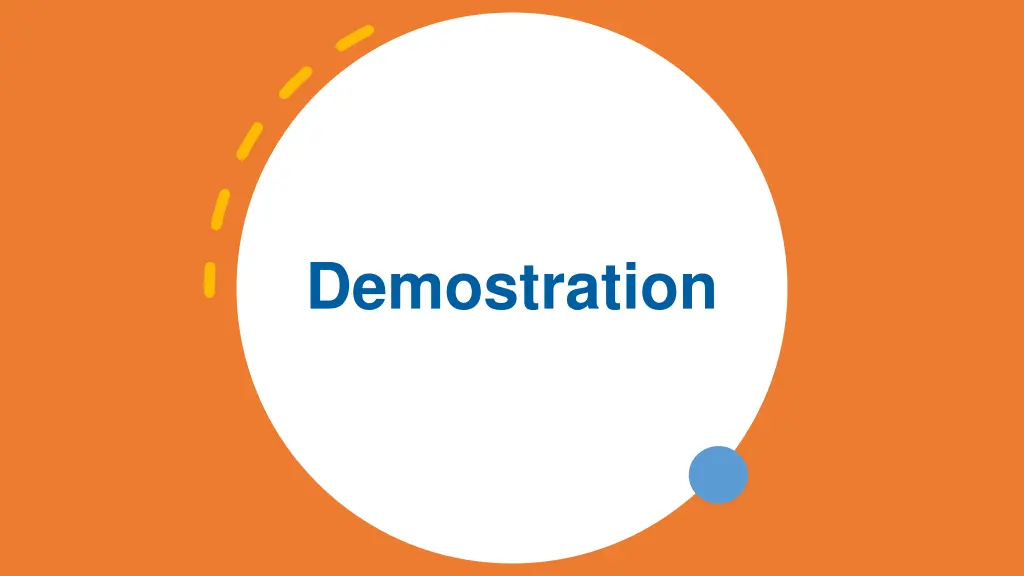 demostration