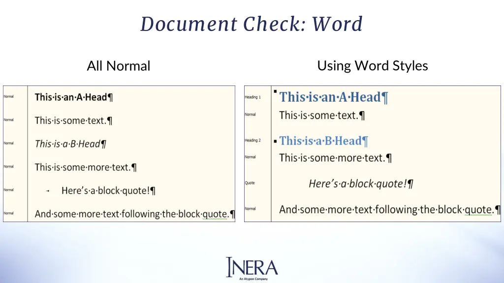 document check word 2