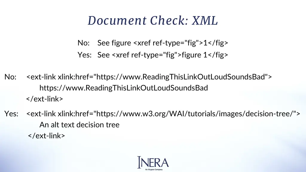 document check xml 4