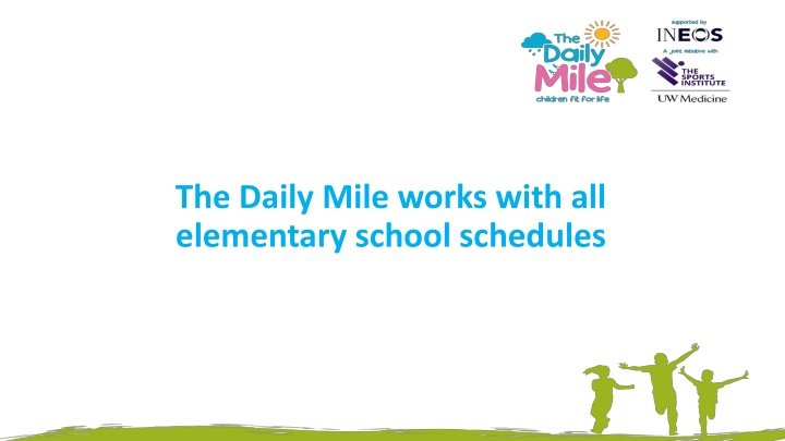 the daily mile works with all elementary school