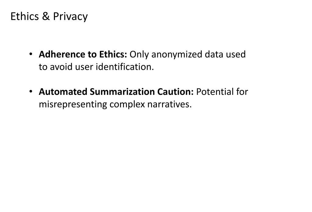 ethics privacy