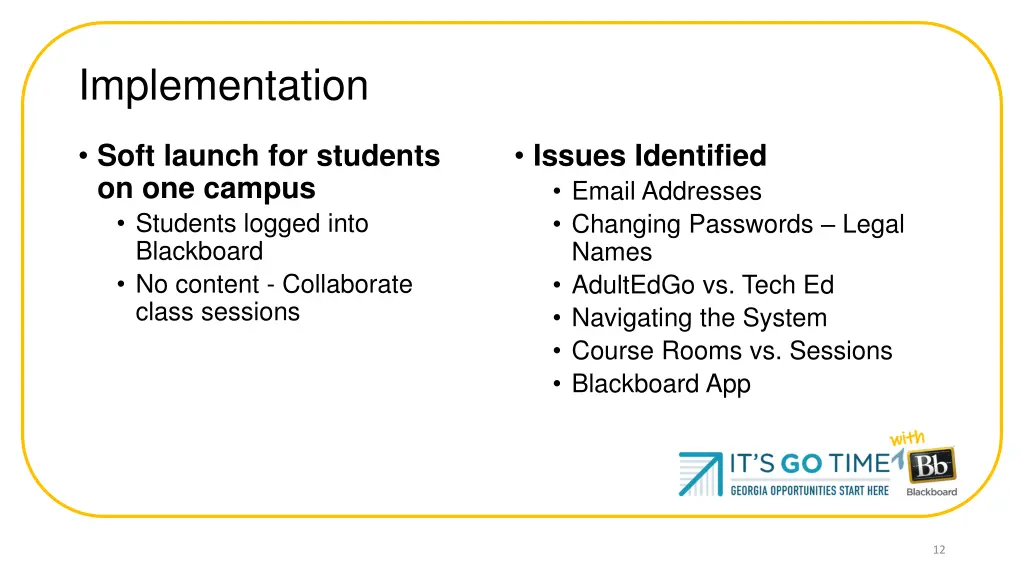 implementation