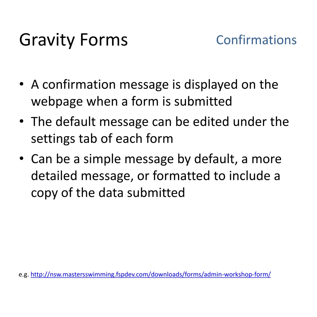 gravity forms 8