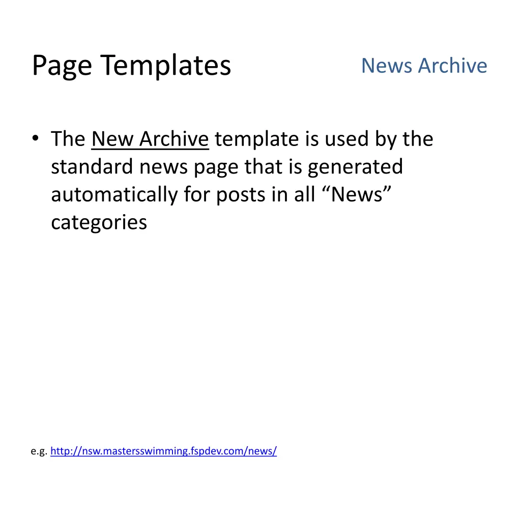 page templates 4