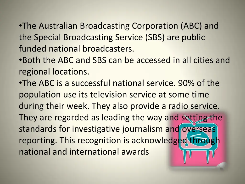 the australian broadcasting corporation