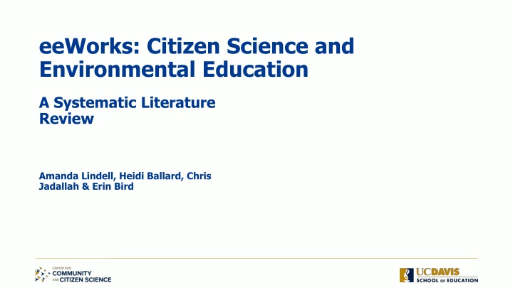 eeworks citizen science and environmental