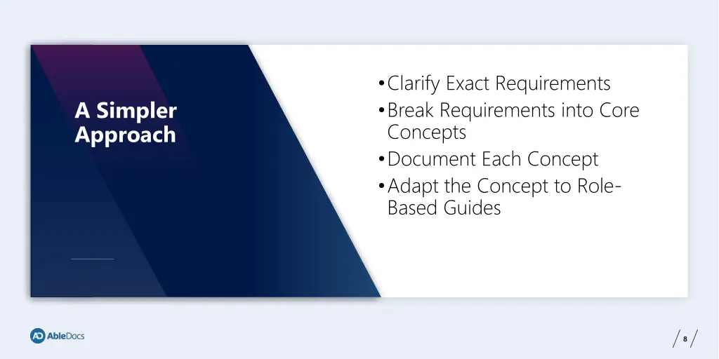 clarify exact requirements break requirements