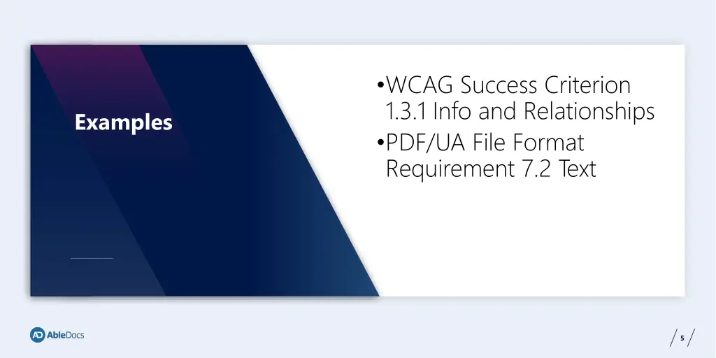 wcag success criterion 1 3 1 info