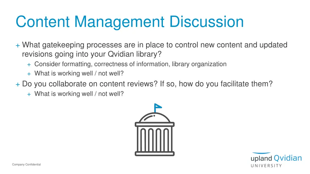 content management discussion