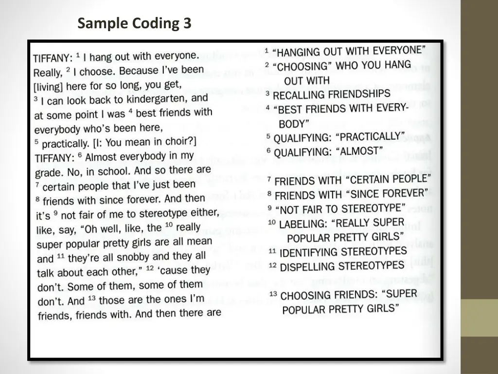 sample coding 3