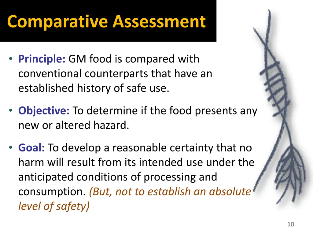 comparative assessment