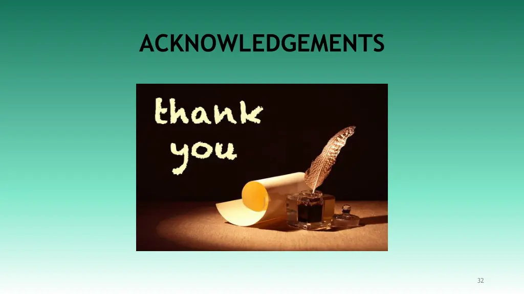 acknowledgements