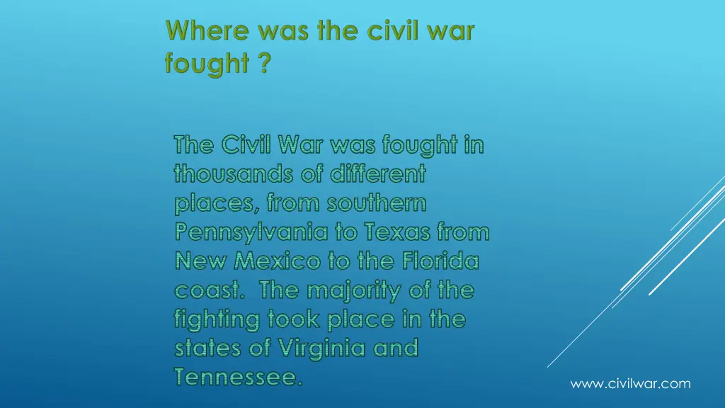 the civil war was fought in thousands