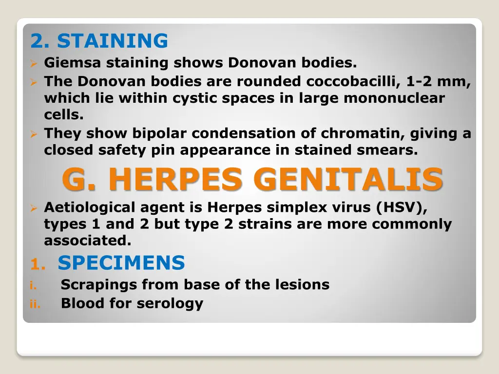 2 staining giemsa staining shows donovan bodies