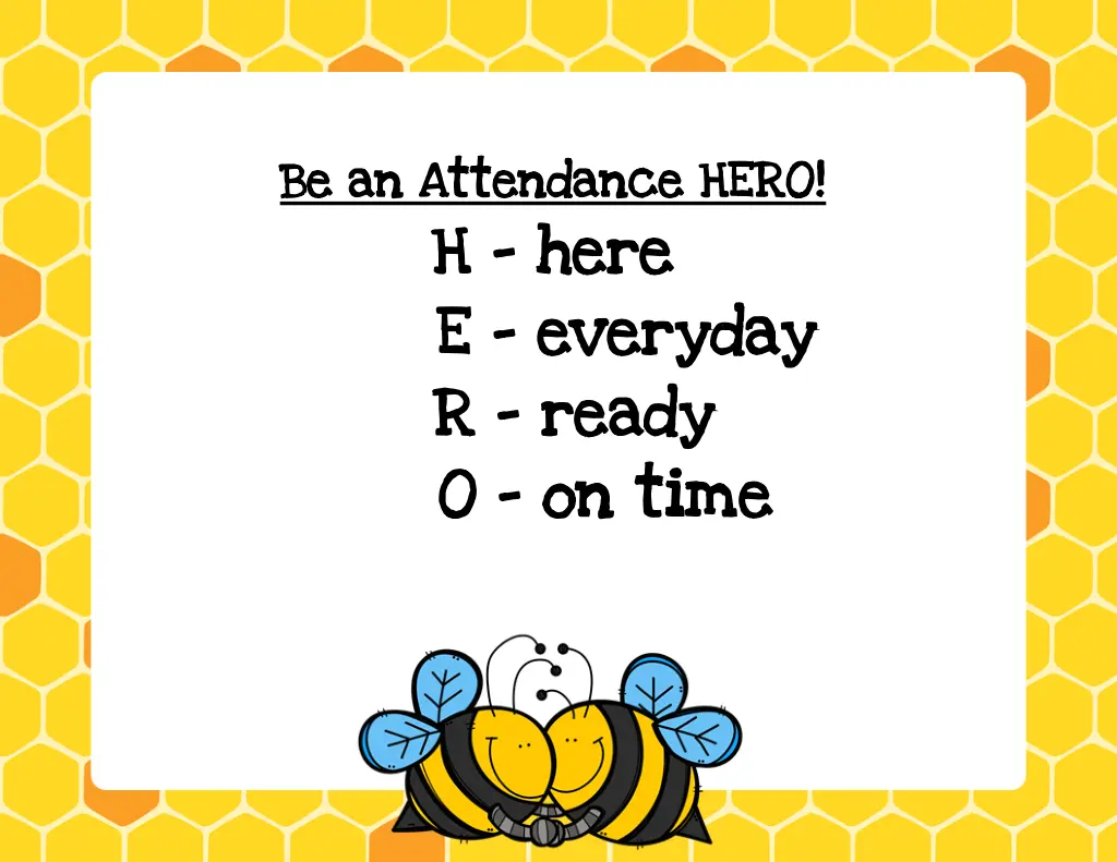 be an attendance hero be an attendance hero