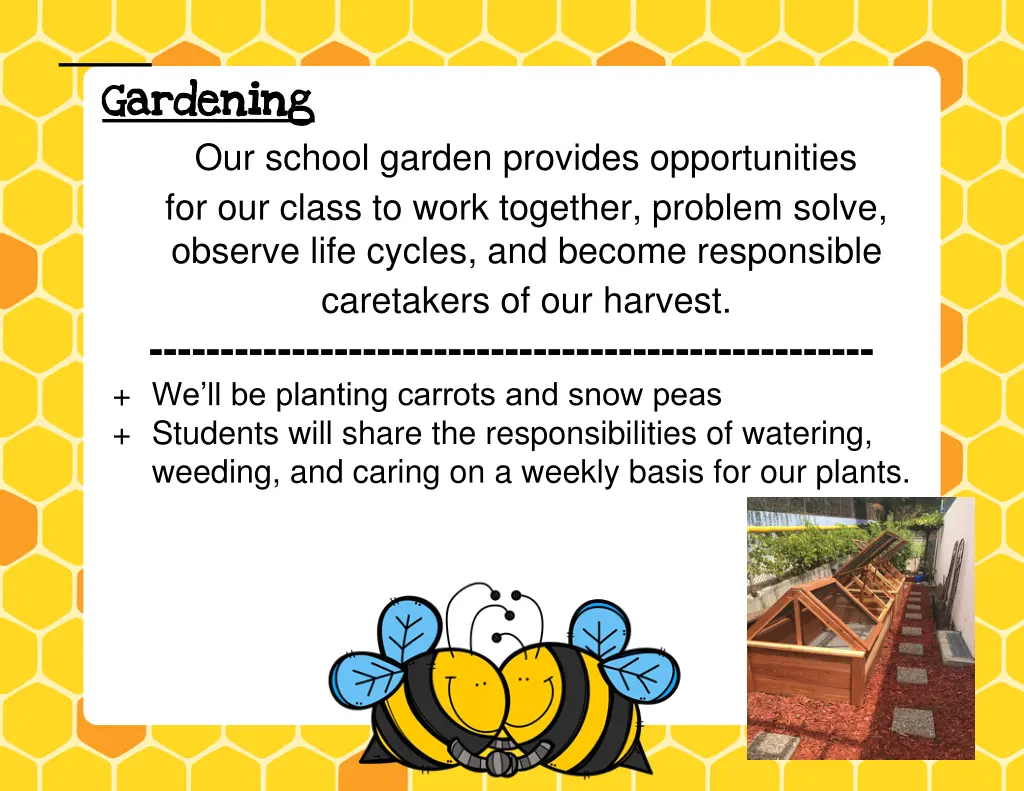 gardening gardening our school garden provides