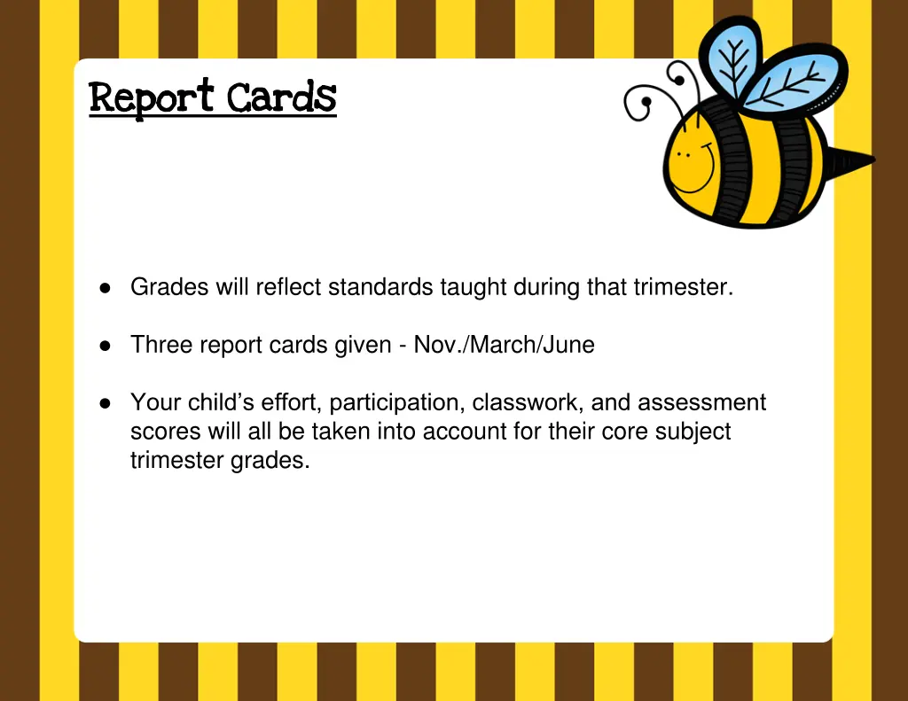 report cards report cards