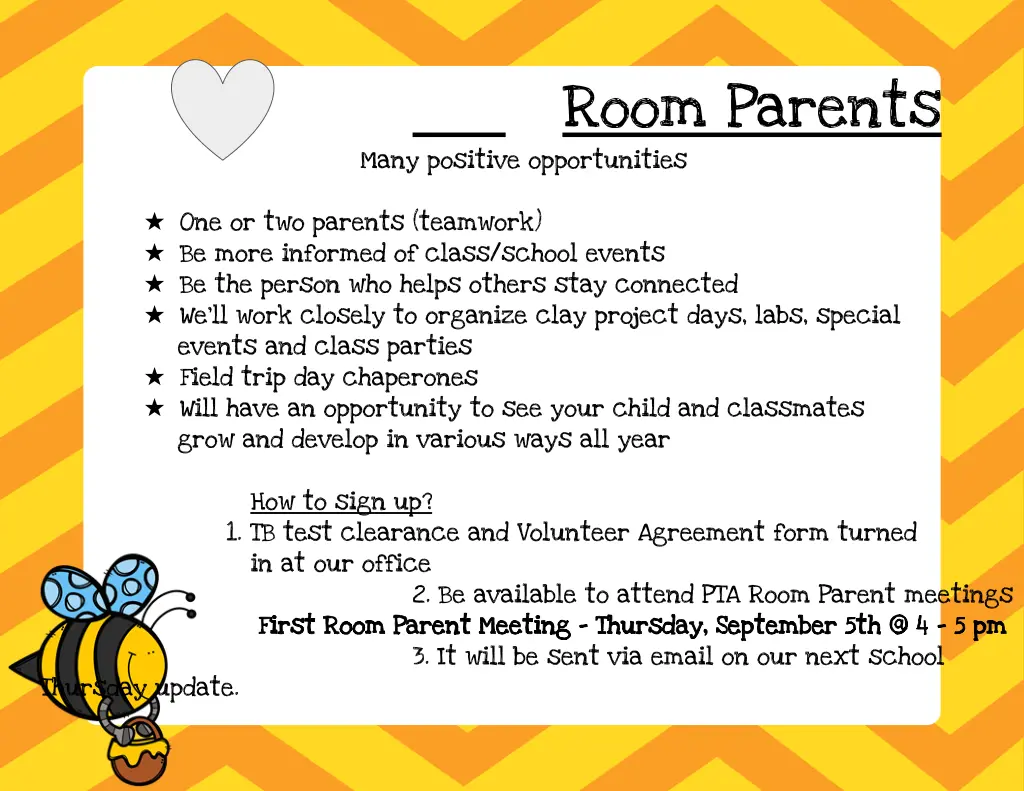 room parents