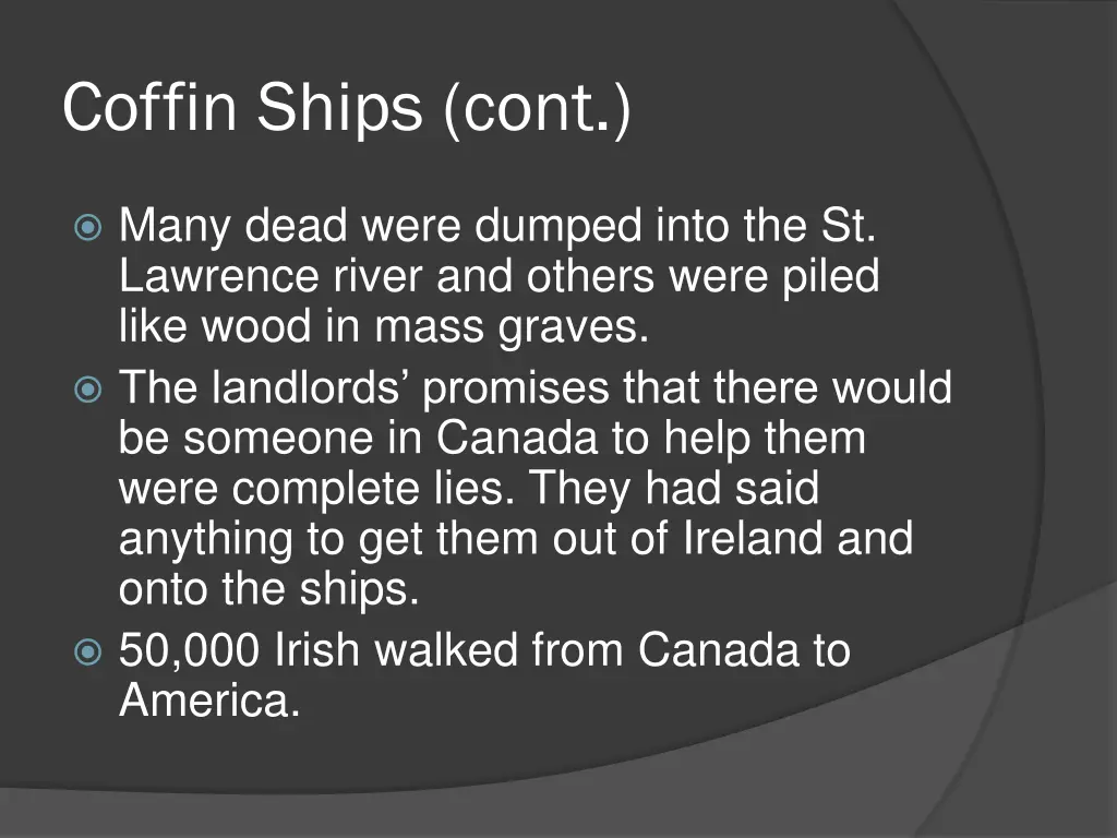 coffin ships cont