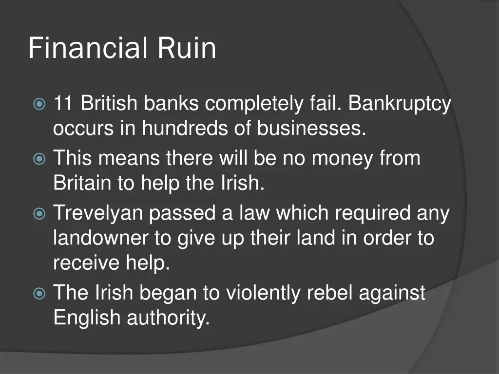 financial ruin 1