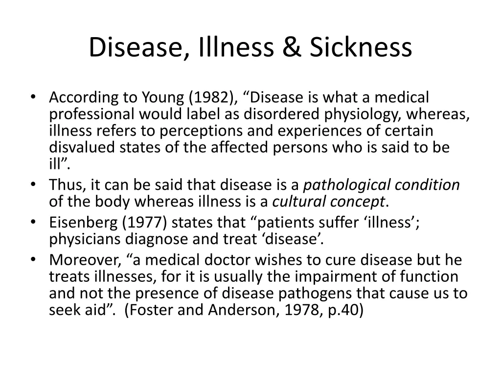 disease illness sickness 1