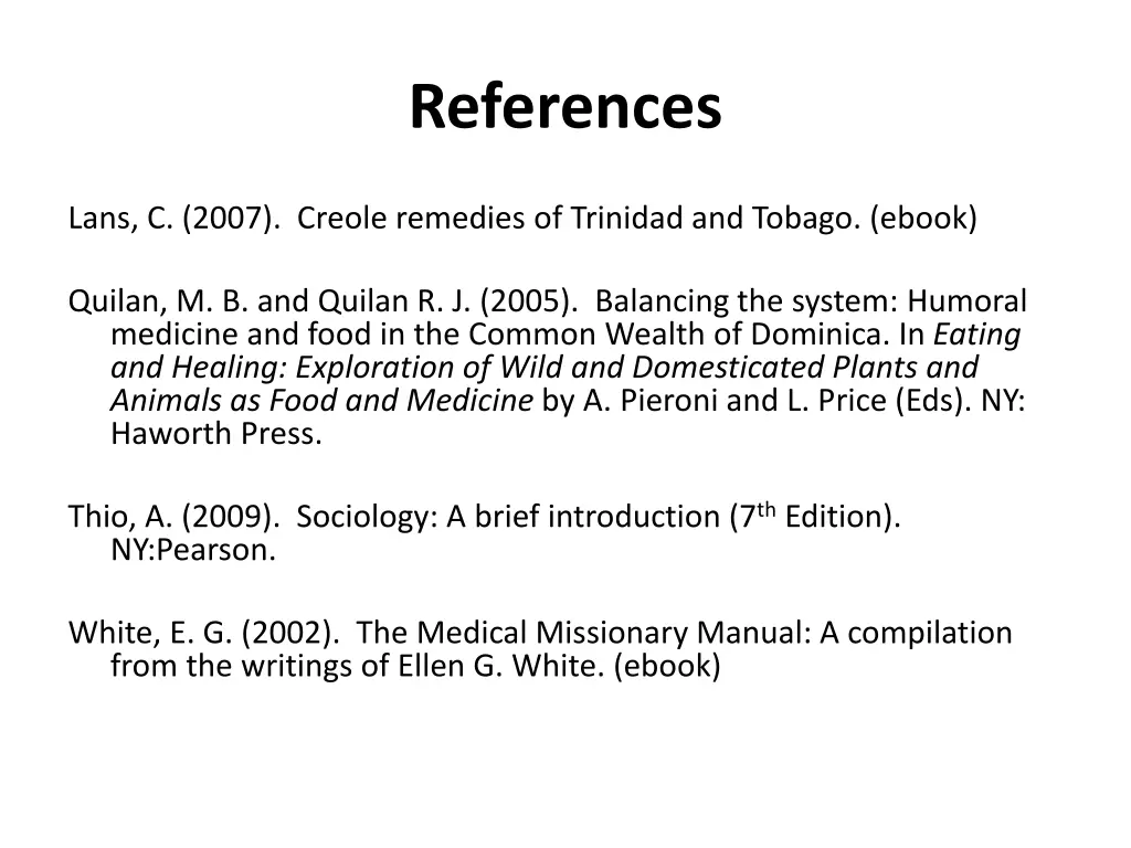 references