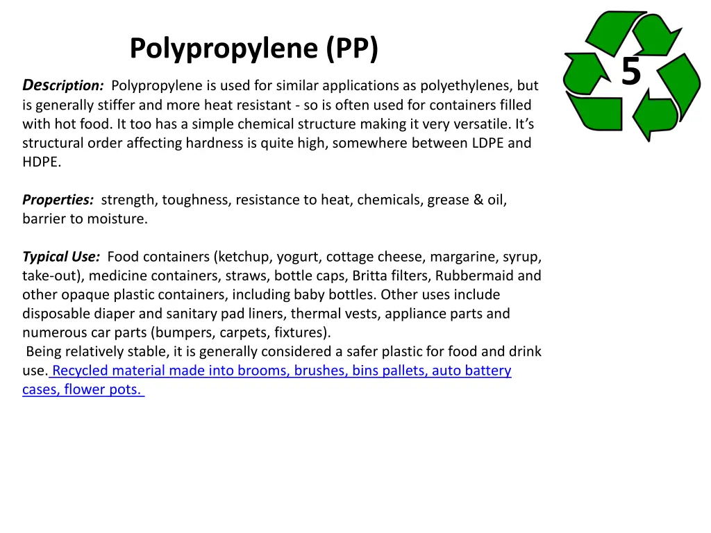 polypropylene pp