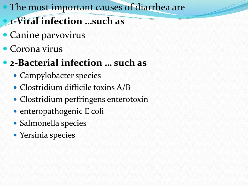 the most important causes of diarrhea are 1 viral