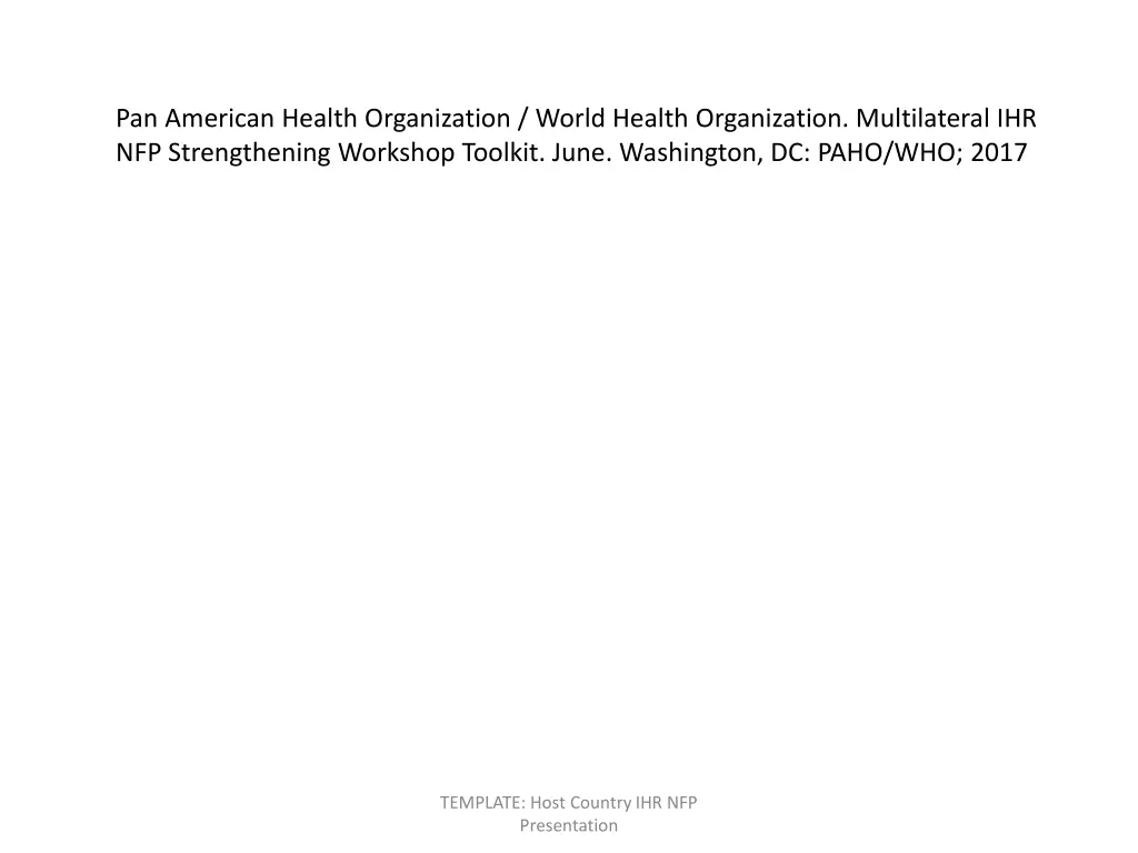 pan american health organization world health