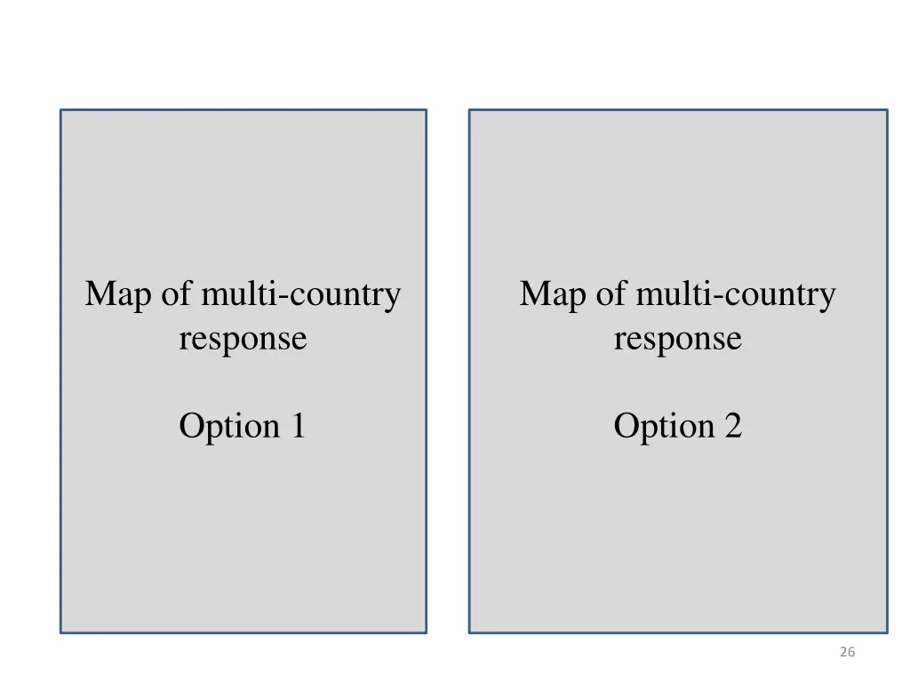 map of multi country response